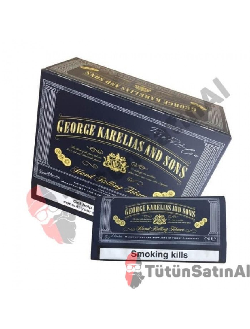 George Karelias and Sons Mavi Tütün – 25gr