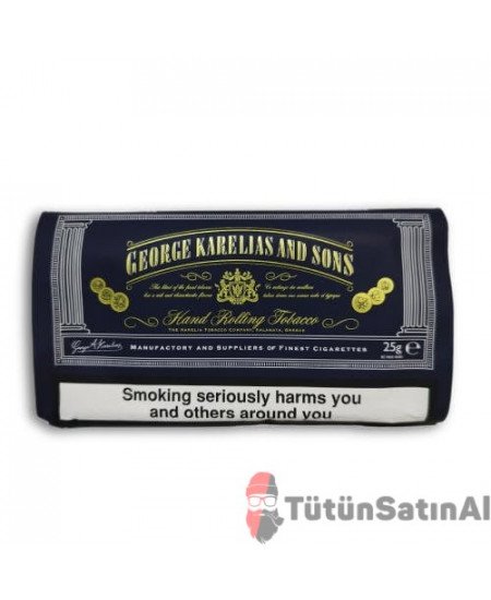 George Karelias and Sons Mavi Tütün – 25gr George Karelias and Sons Mavi Tütün – 25gr
