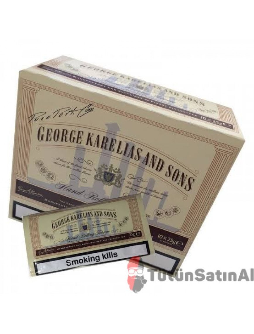George Karelias Light Tütün satın al - Light 25gr George Karelias Light Tütün satın al - Light 25gr