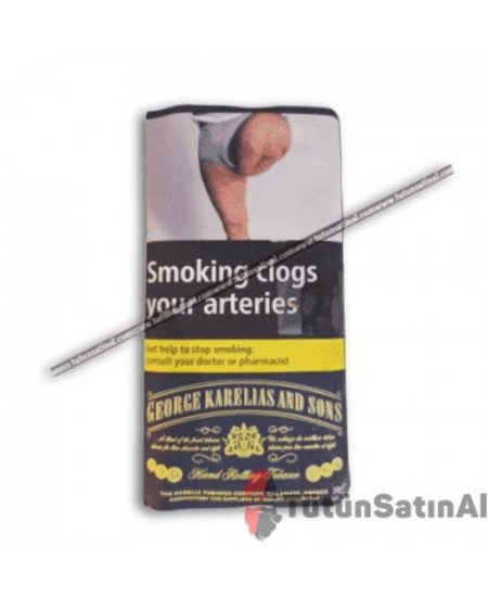 George Karelias And Sons Blue Tütün 30gr George Karelias And Sons Blue Tütün 30gr