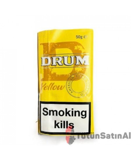 Drum Yellow Sarı İthal Paket Tütün Satın Al – 50gr Drum Yellow Sarı İthal Paket Tütün Satın Al – 50gr