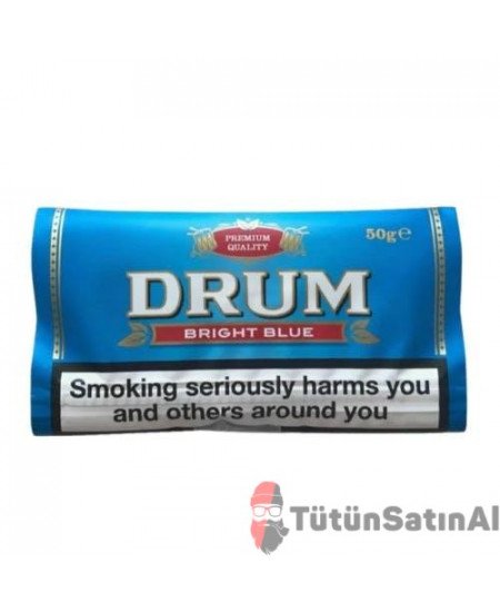 Drum Bright Blue (Açık Mavi) İthal Paket Tütün satın al – 50gr Drum Bright Blue (Açık Mavi) İthal Paket Tütün satın al – 50gr