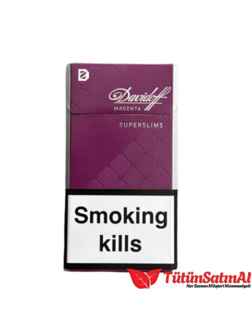 Davidoff Magenta SuperSlims İthal Sigara