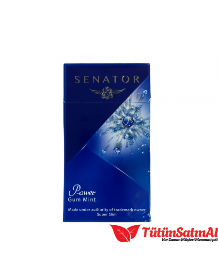 Senator Power Gum Mint Sigara Senator Power Gum Mint Sigara