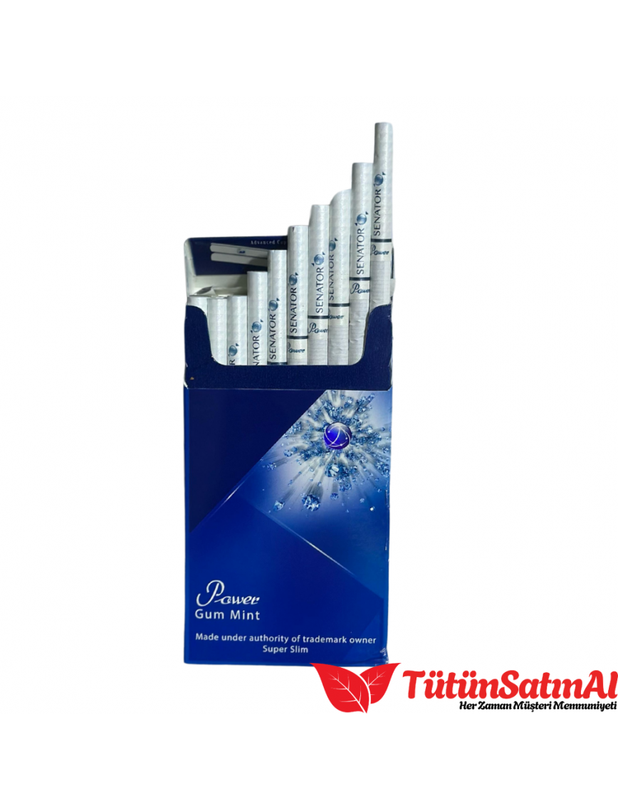Senator Power Gum Mint Sigara Senator Power Gum Mint Sigara