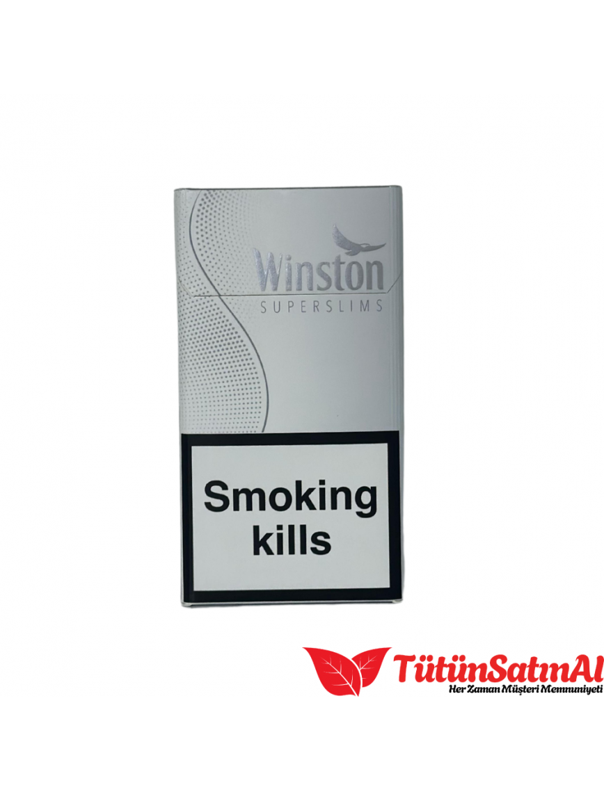 Winston Silver Superslims İthal Sigara