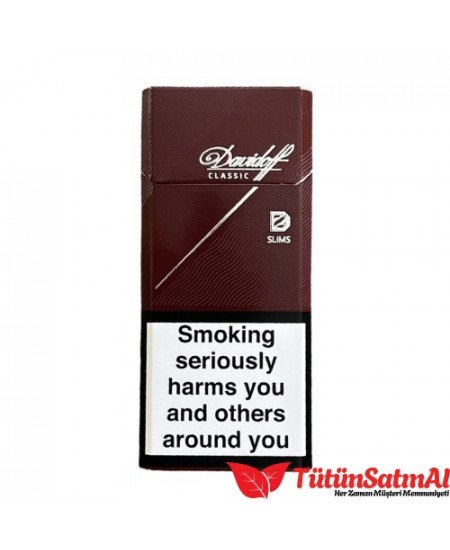 Davidoff Classic Slims Duty Free İthal Sigara Davidoff Classic Slims Duty Free İthal Sigara