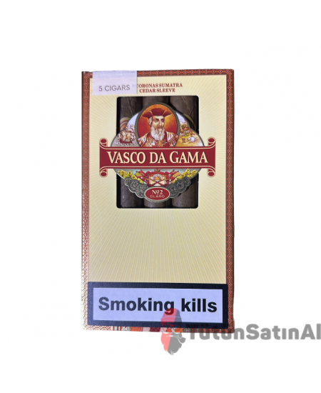 Vasco Da Gama- Claro No2 Corona Sumatra 5's