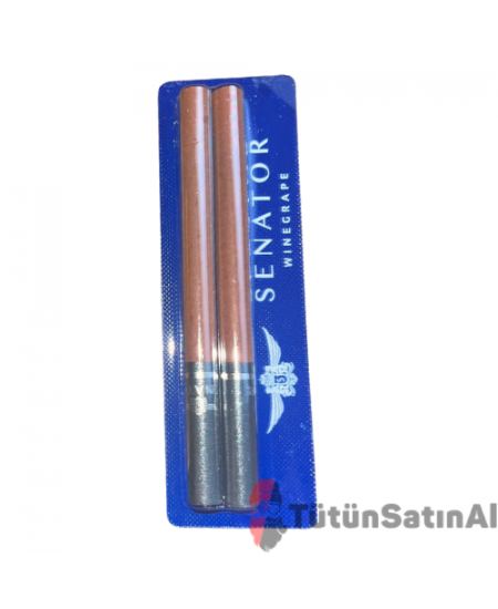 Senator Wine Grape (Üzüm Aromalı) Super Slim İthal Sigara Senator Wine Grape (Üzüm Aromalı) Super Slim İthal Sigara