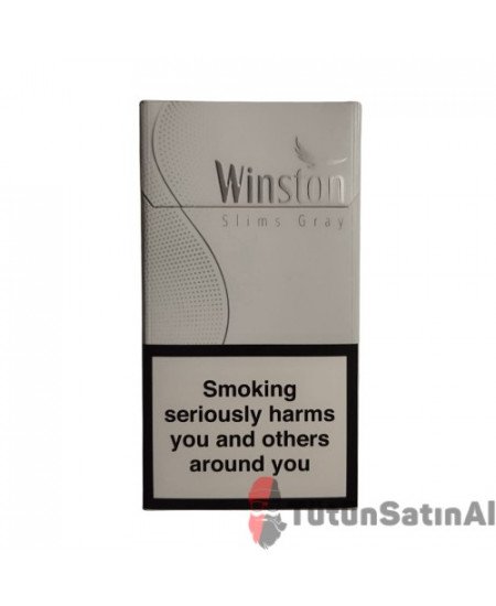 Winston Gray Super Slim (Duty Free) İthal Sigara Winston Gray Super Slim (Duty Free) İthal Sigara