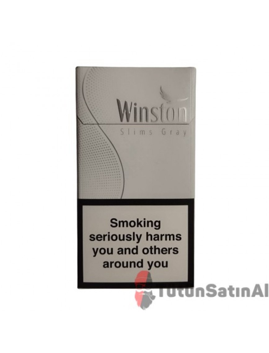 Winston Gray Super Slim (Duty Free) İthal Sigara