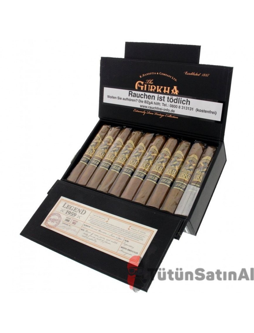 Gurkha Legend 1959 Toro Cigars Puro Gurkha Legend 1959 Toro Cigars Puro