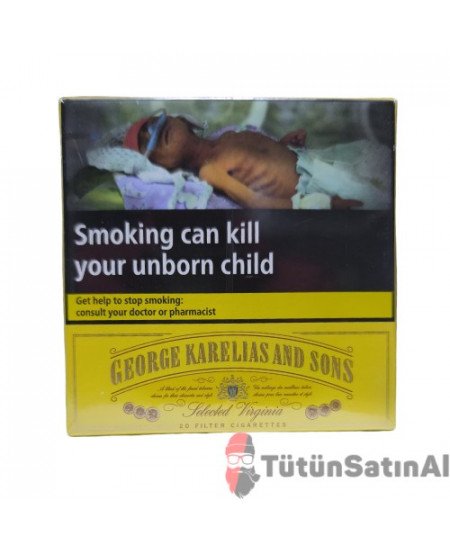 George Karelias And Sons Selected Virginia İthal Sigara George Karelias And Sons Selected Virginia İthal Sigara