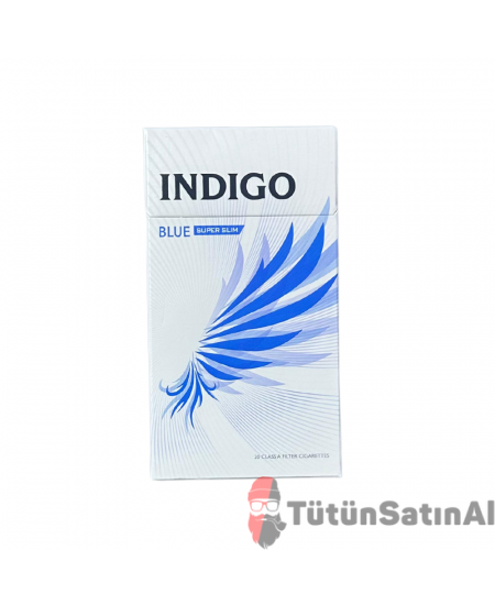 İNDİGO Blue Superslim Sigara İNDİGO Blue Superslim Sigara