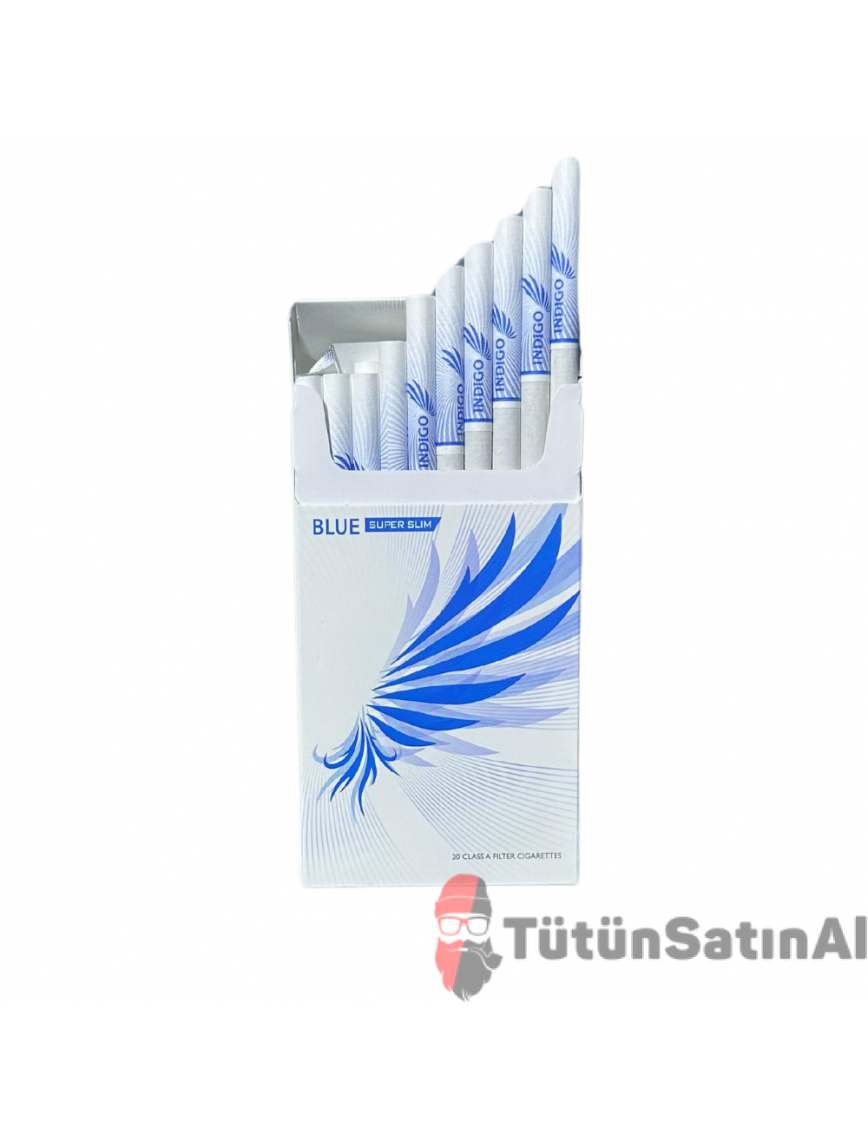 İNDİGO Blue Superslim Sigara İNDİGO Blue Superslim Sigara