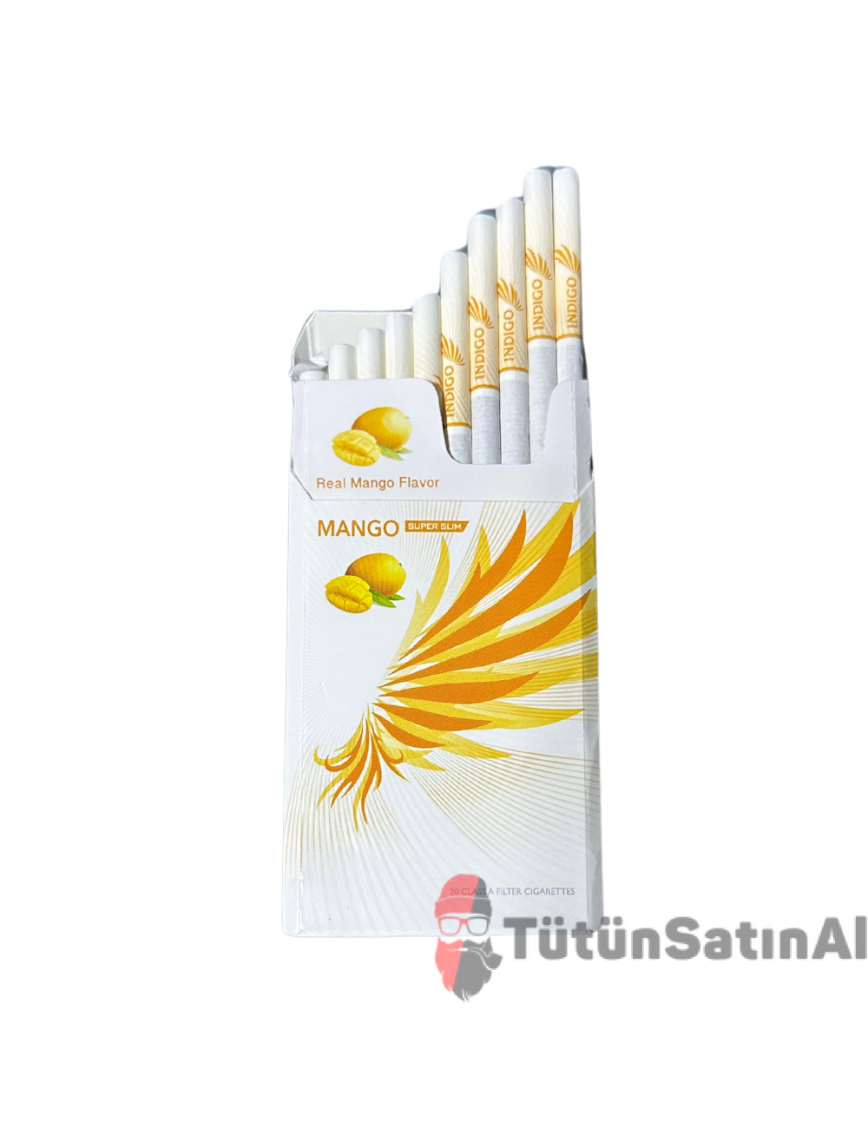 İNDİGO Mango Superslim Sigara - Mango aromalı sigara