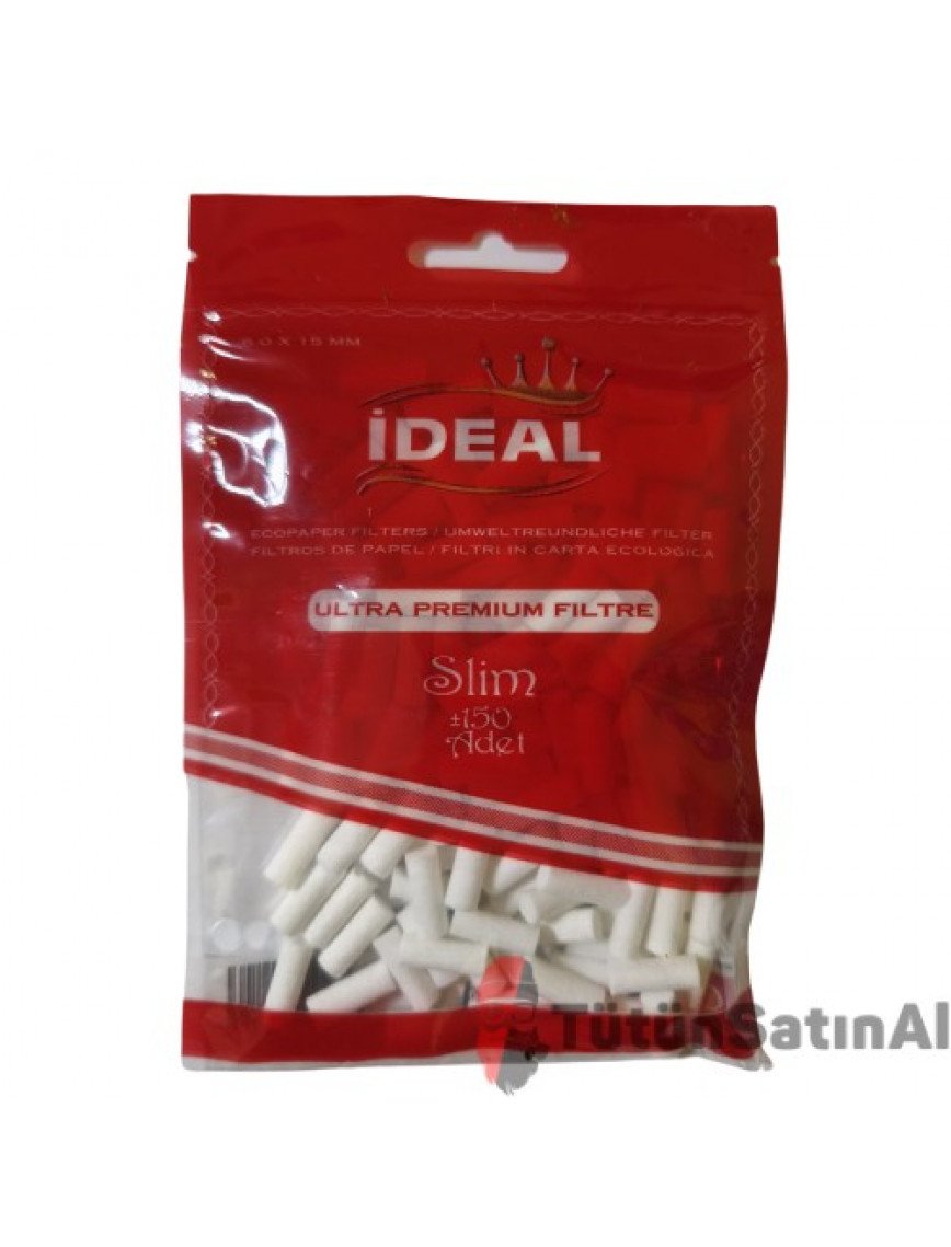 İdeal Ultra Premium Slim Filtre  6x15mm 150'li