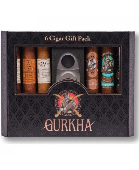 Gurkha 6 Cigar Gift Pack Limited Edition Exclusive Collection Gurkha 6 Cigar Gift Pack Limited Edition Exclusive Collection