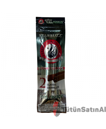 StarBuzz Buzarillos White FREEZE Classic Puro Satın al