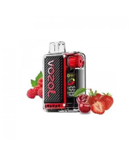 Vozol Vista 20000 Strawberry Raspberry Cherry - Çilek Ahududu Kiraz Aromalı