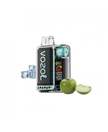 Vozol Vista 20000 Sour Apple - Yeşil elma aromalı