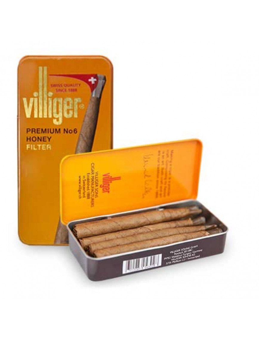 VILLIGER PREMIUM NO 6 HONEY ( Ballı Puro)