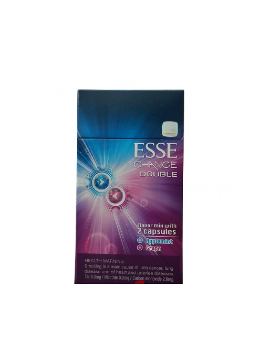 Esse Change Double Grape Applemint – Üzümlü Elmalı mentollü ithal sigara