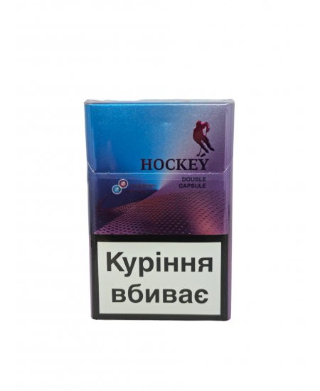 Hockey Double Capsule Super Slim Blueberry Menthol İthal Sigara Satın al