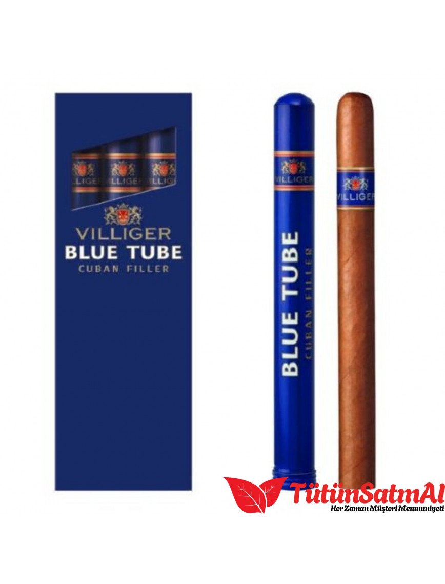 Villiger Blue Tube Puro - 3's Mavi Villiger Blue Tube Puro - 3's Mavi