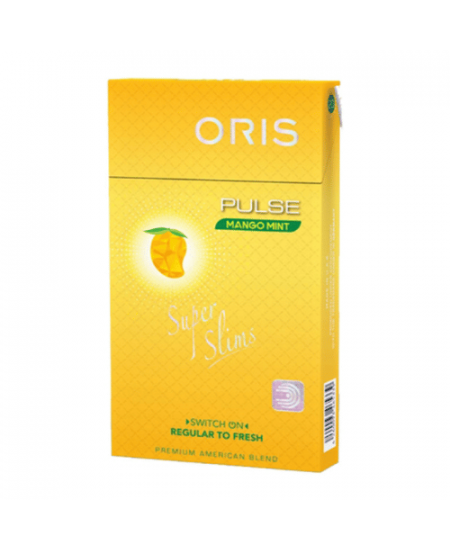 Oris Pulse Super slims Mango Mint - Mangolu mentollü sigara satın al Oris Pulse Super slims Mango Mint - Mangolu mentollü sigara satın al