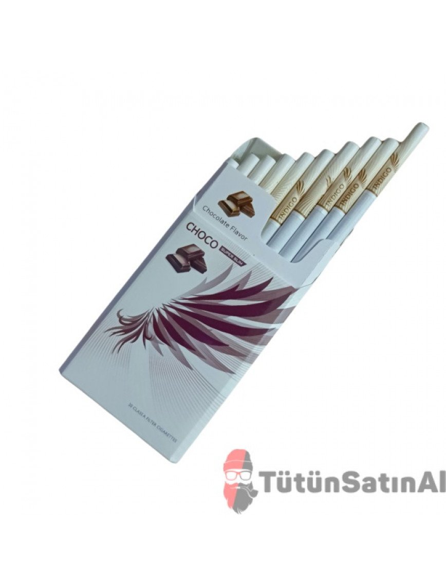 İndigo Choco Super Slim (Çikolata) İthal Sigara İndigo Choco Super Slim (Çikolata) İthal Sigara