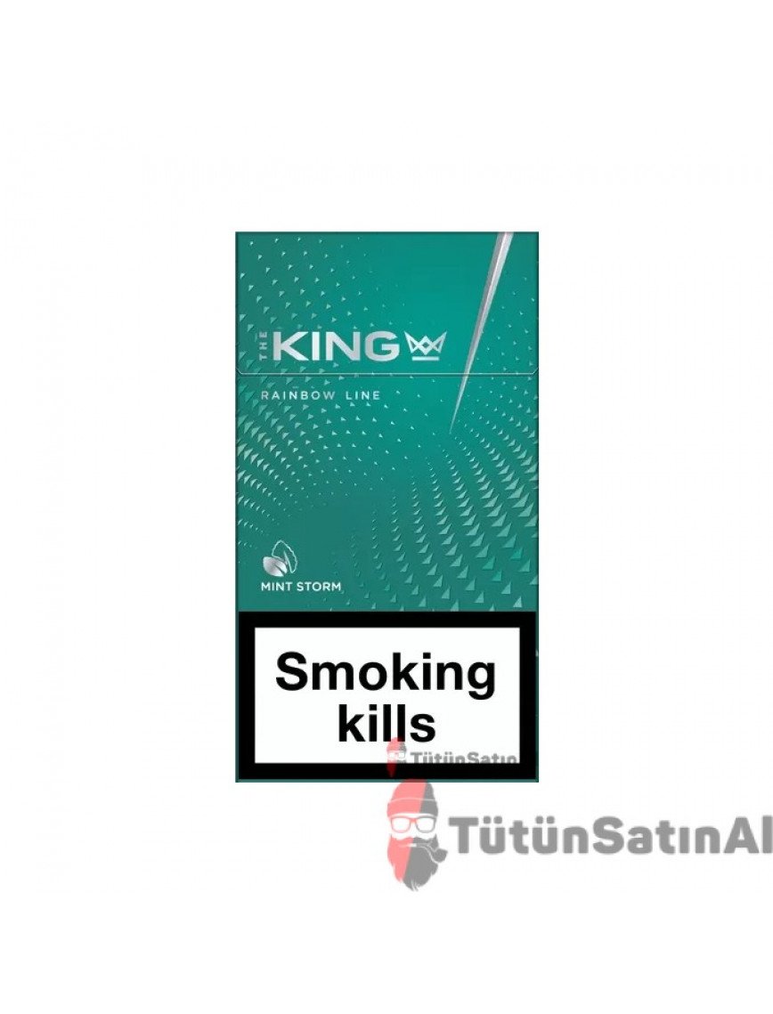 King Rainbow Line Mİnt Storm ( Nane ) İthal sigara