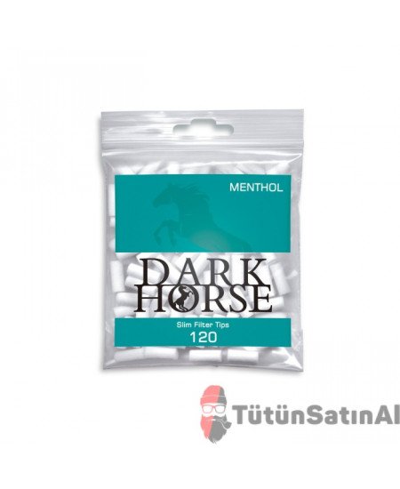 Dark Horse Slim Filter Tips Menthol 6 mm Dark Horse Slim Filter Tips Menthol 6 mm