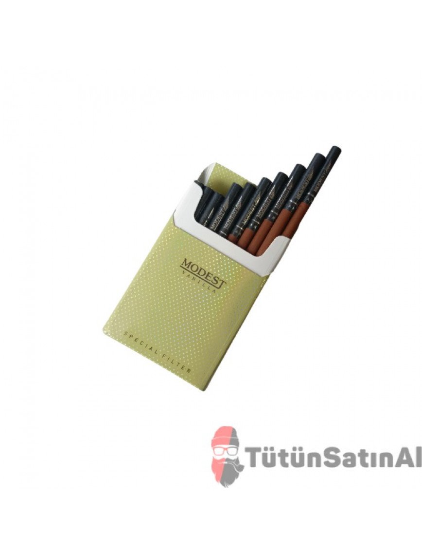 Modest Vanilla (Vanilya) Special Filter Slim Sigara Modest Vanilla (Vanilya) Special Filter Slim Sigara