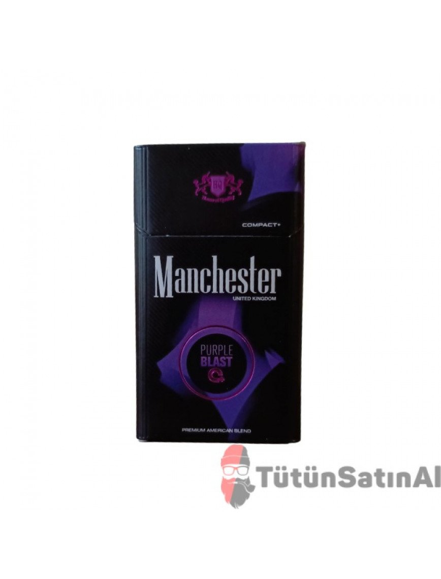 Manchester Queen Compact Purple Blast Sigara