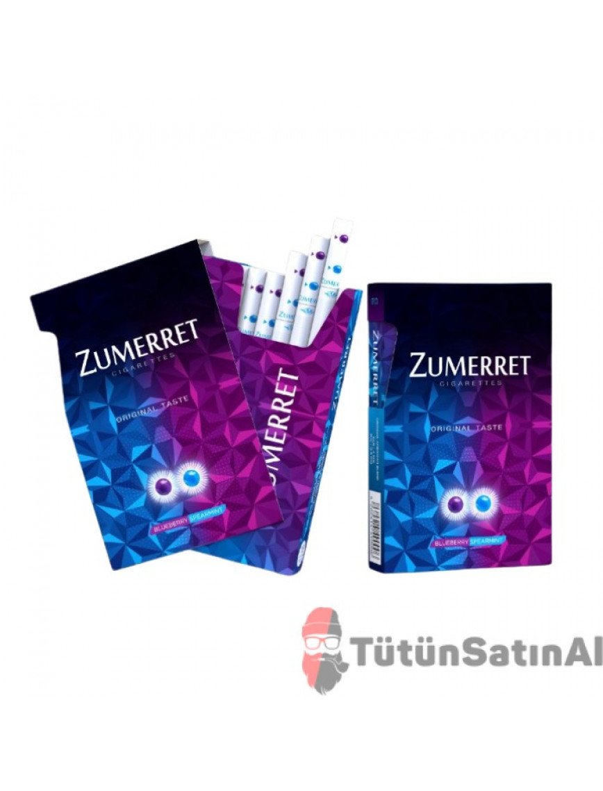 Zumerret Blueberry Spearmint İthal Sigara Zumerret Blueberry Spearmint İthal Sigara