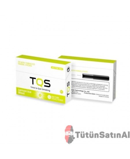 TQS LEMON ICE BLAST (LİMONLU BUZ) IQOS CİHAZ UYUMLU TQS LEMON ICE BLAST (LİMONLU BUZ) IQOS CİHAZ UYUMLU