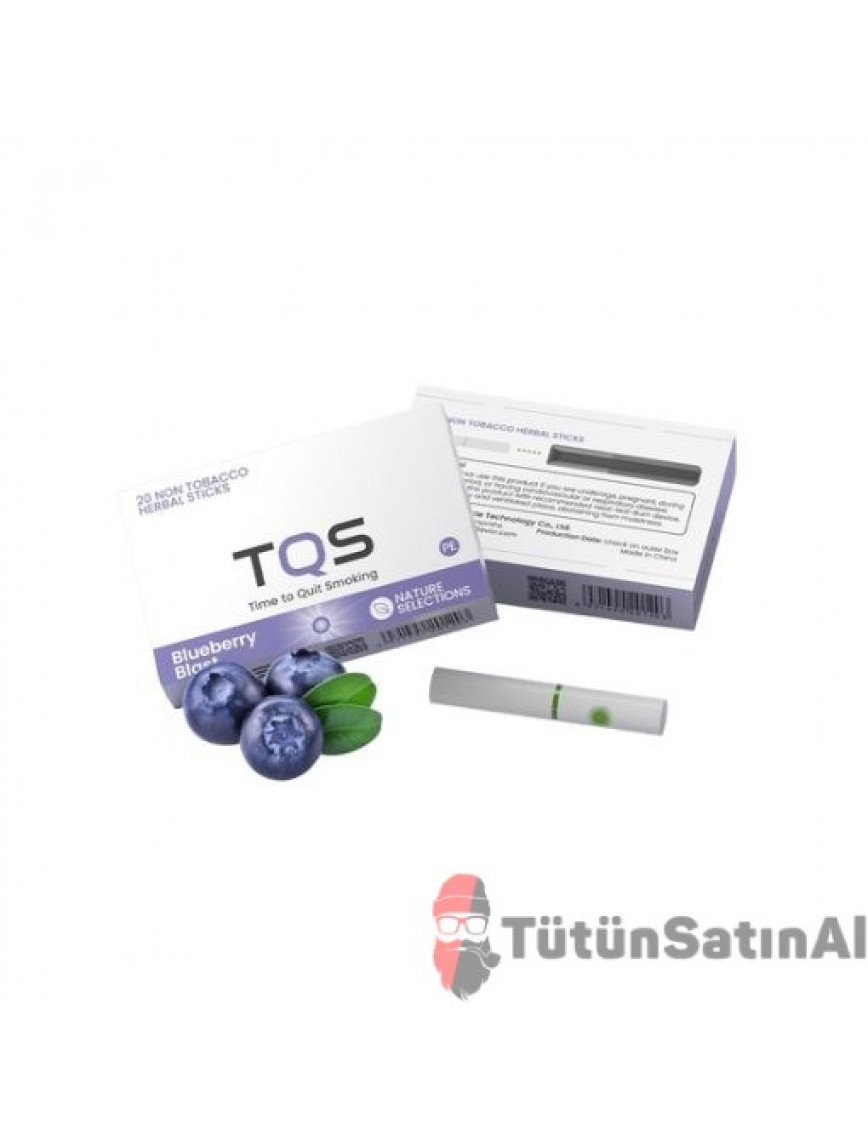 TQS BLUEBERRY (YABAN MERSİNİ AROMALI)  IQOS CİHAZ UYUMLU