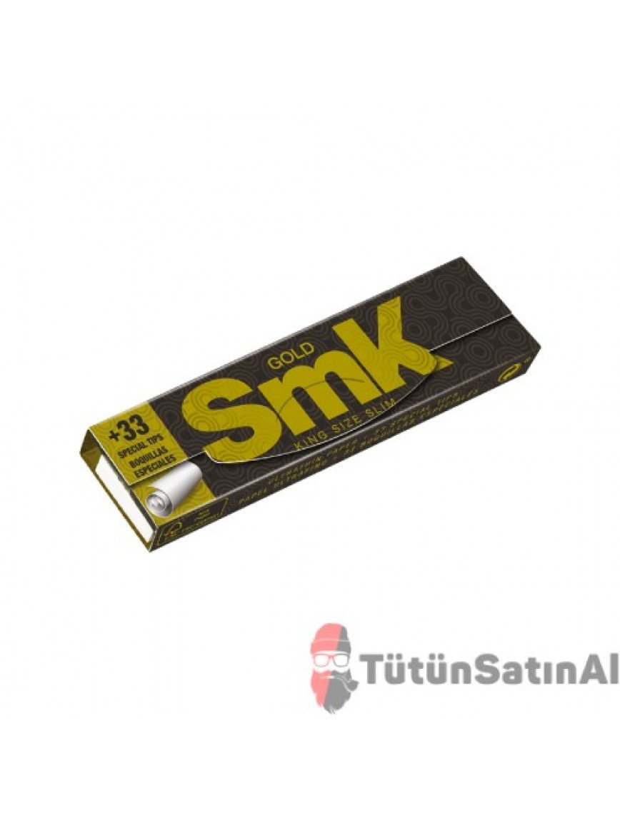 SMK King Size Gold Zıvanalı Sarma Kağıdı