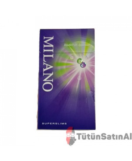 Milano Blueberry Applemint Super Slim Sigara Milano Blueberry Applemint Super Slim Sigara
