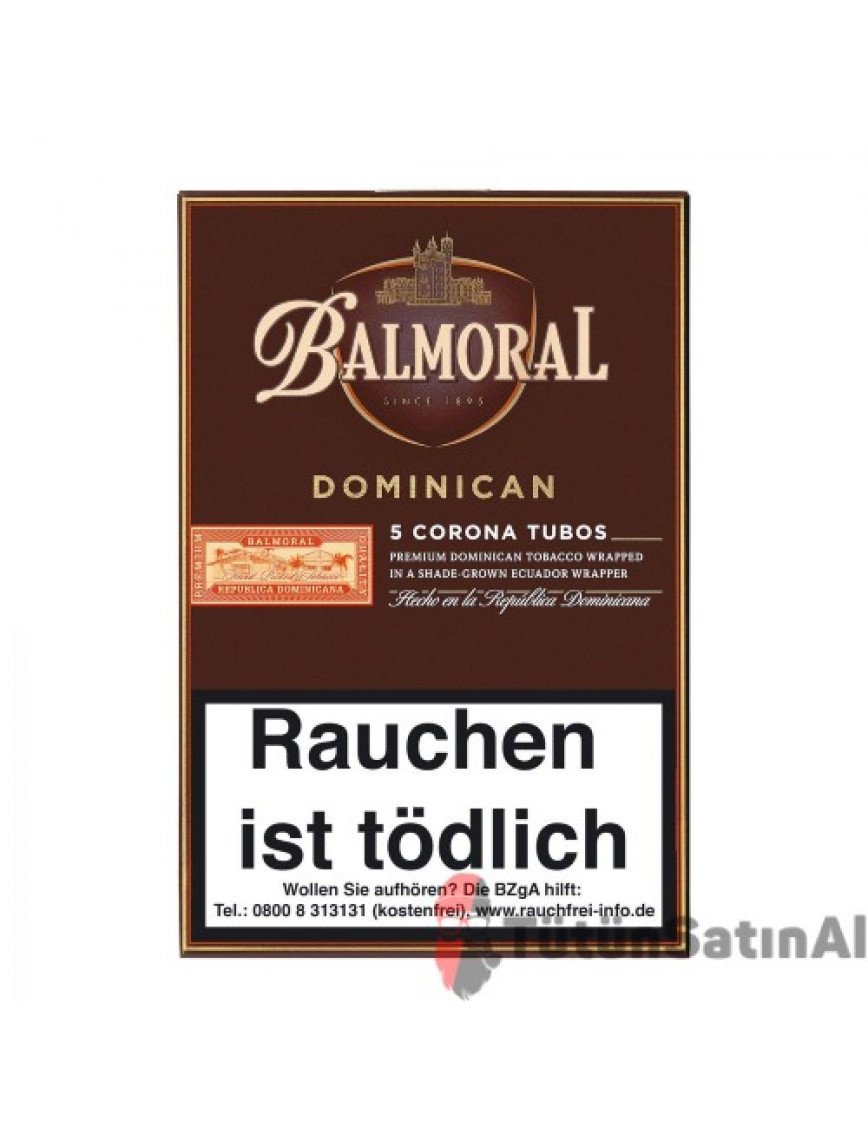 Balmoral Dominican Selection Corona Tubos 5's Balmoral Dominican Selection Corona Tubos 5's