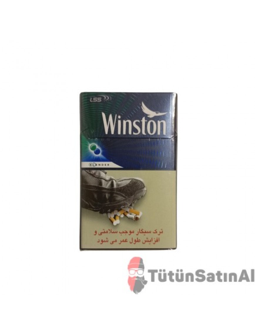 Winston Blender Double Mint Mentollü sigara (Mentol-Nane) Winston Blender Double Mint Mentollü sigara (Mentol-Nane)