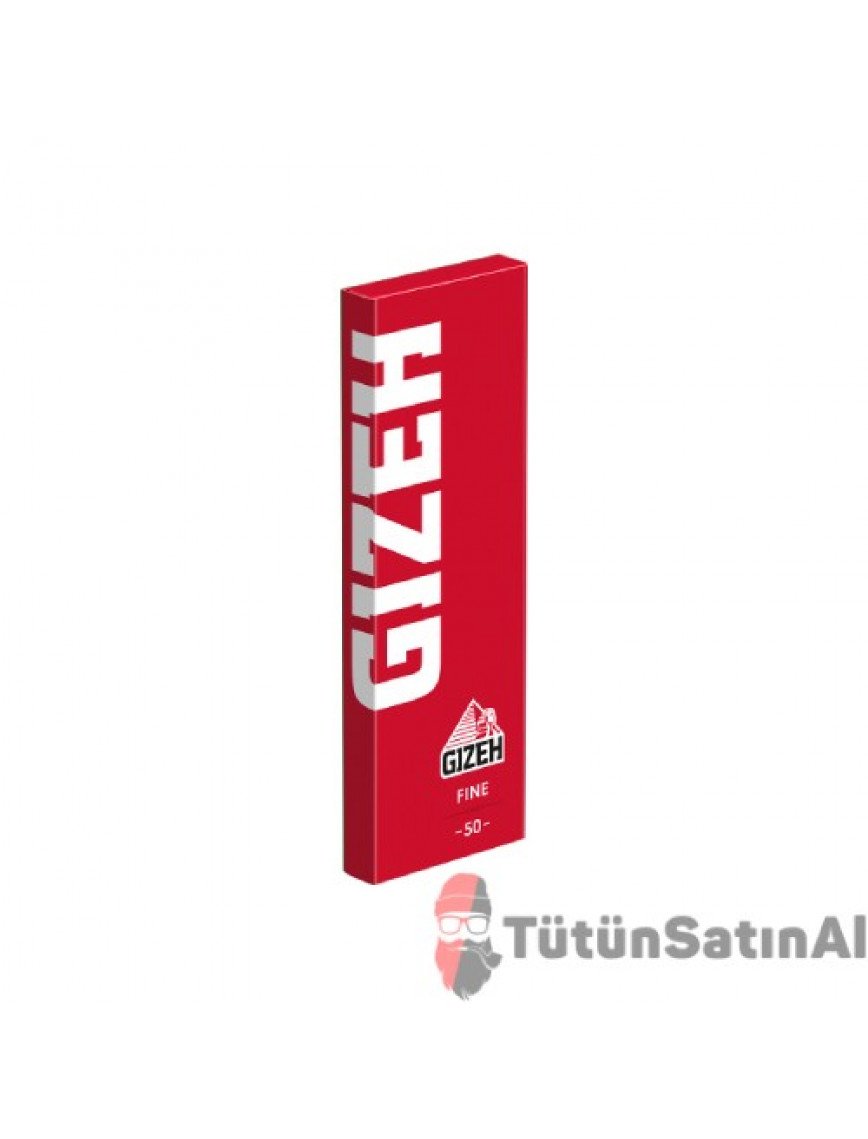 Gizeh Fine 50 Kırmızı Sarma Kağıdı Gizeh Fine 50 Kırmızı Sarma Kağıdı