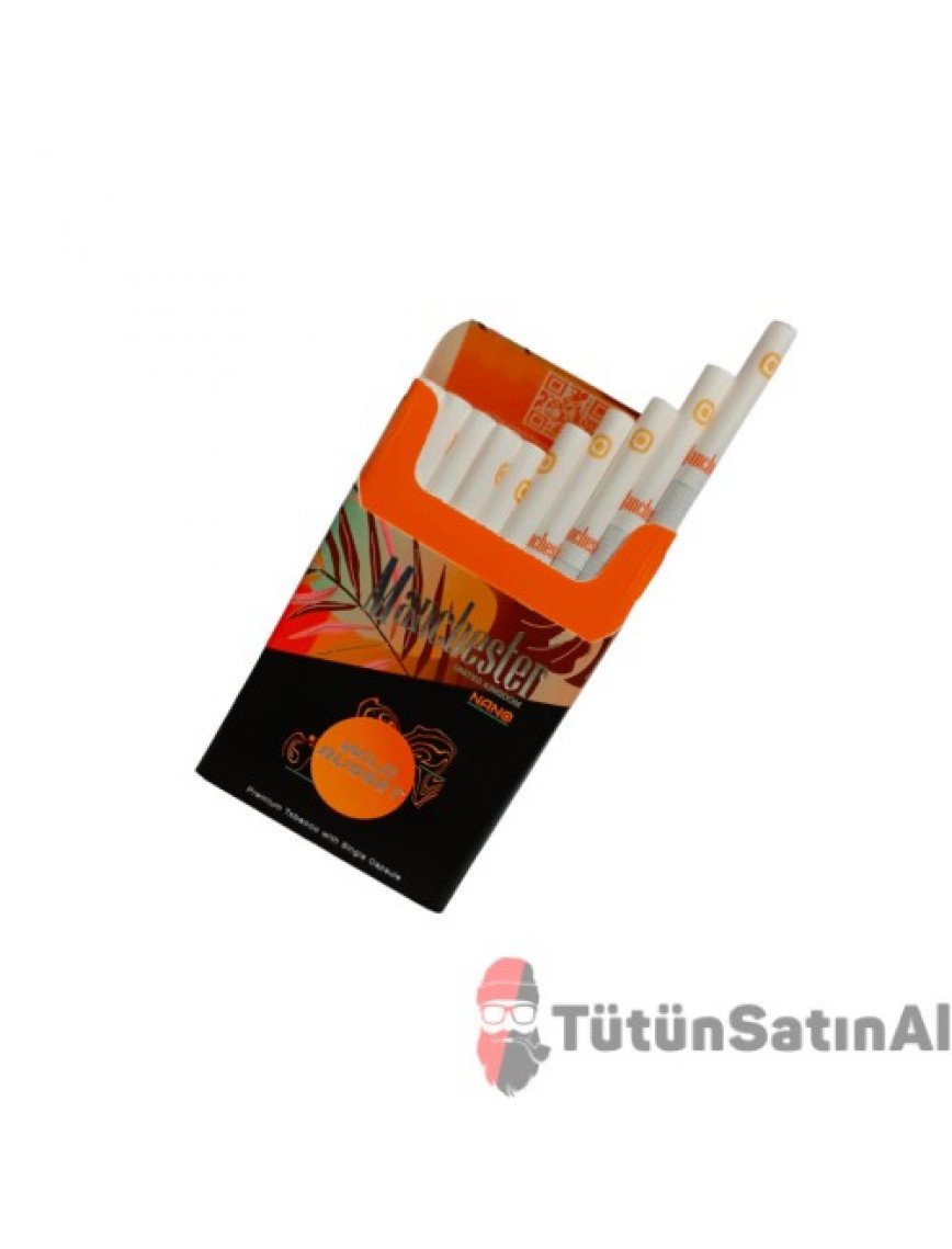 Manchester Nano Wild Russet Slim Sigara (Portakal Aromalı)