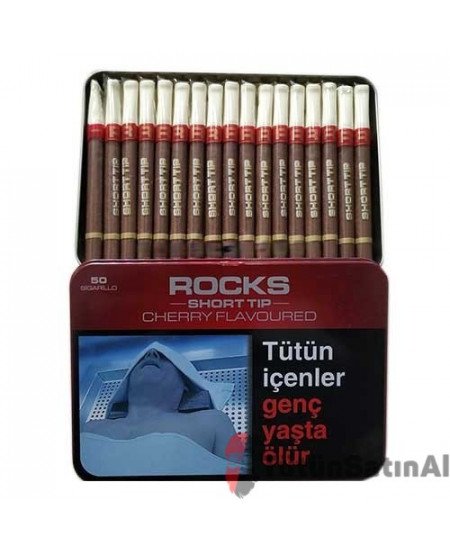 Rocks Short Cherry Sigarillo - Kiraz Aromalı