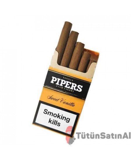 Pipers Sweet Vanilla 10’s Sigarillo