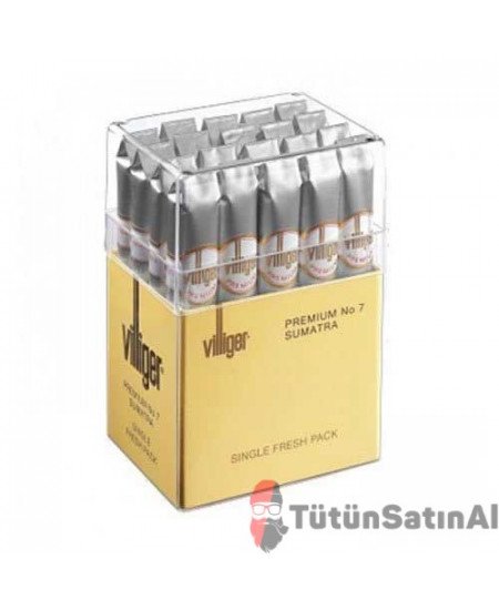 Villiger Premium Sumatra No.7 Puro - 20's Villiger Premium Sumatra No.7 Puro - 20's