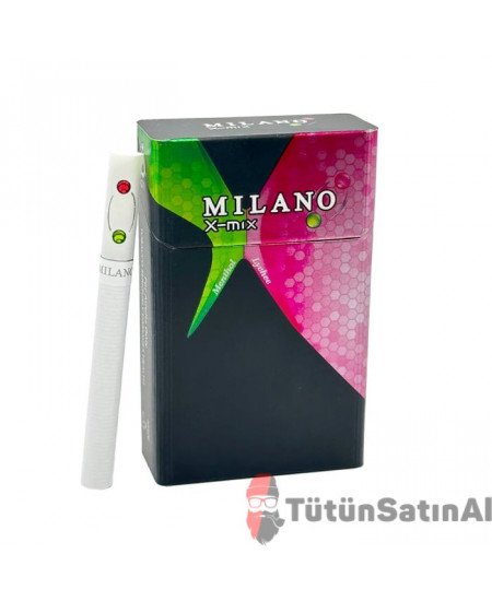 Milano X-mix ithal sigara - Liçi meyvesi & Mentol Milano X-mix ithal sigara - Liçi meyvesi & Mentol