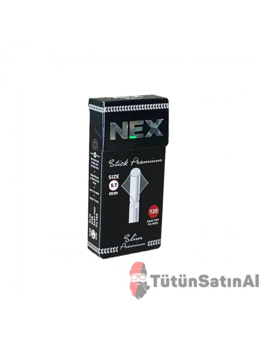 Nex Stick Premium 5.7 mm Kutu Filtre Tane