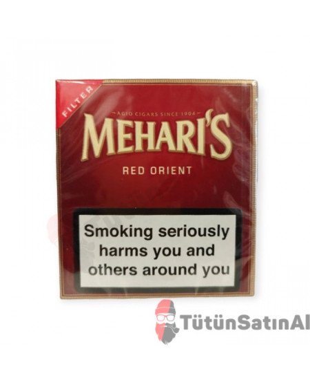 Mehari's Red Orient 20'li Filtreli Sigarillo Mehari's Red Orient 20'li Filtreli Sigarillo